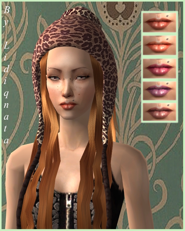 Lips by lidiqnata sims 2